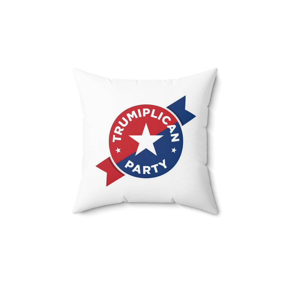 The Trumplican Party™ Throw Pillow | D-30 - Image 1