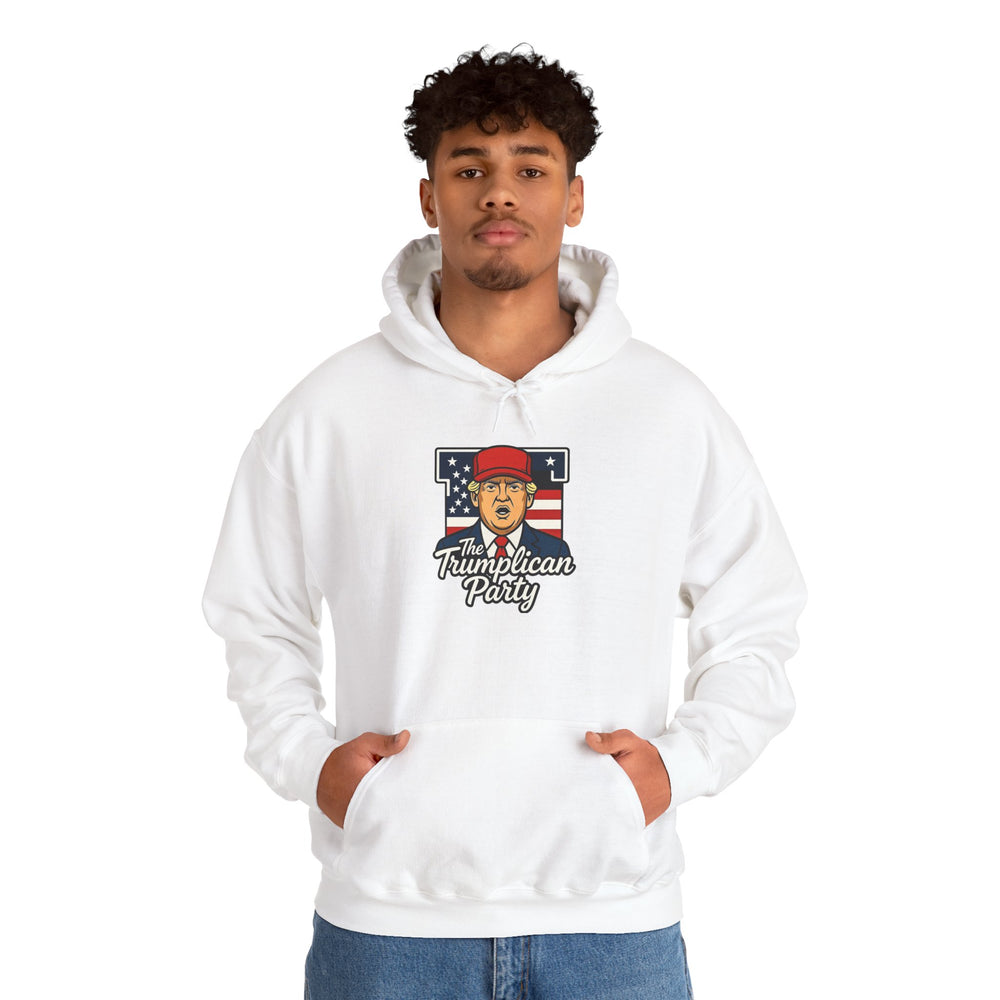 Political Parody Hoodie — "The Trumplican Party" Graphic - Image 14