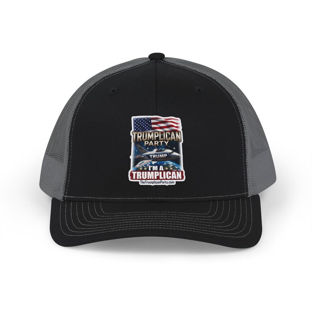 The Trumplican Party™ Mesh Snapback Trucker Cap | D-77 - Image 1
