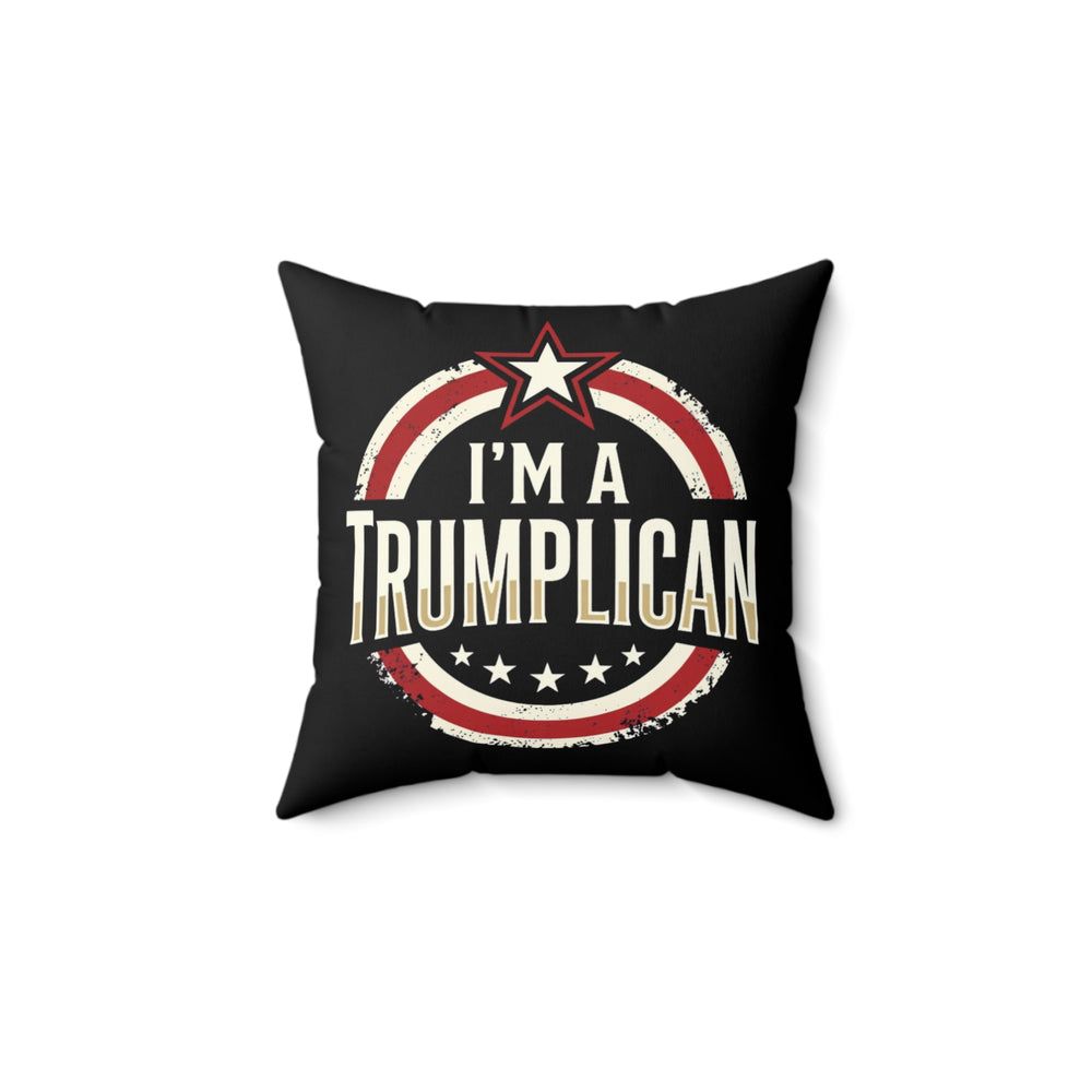 The Trumplican Party™ Throw Pillow | D-34 - Image 1