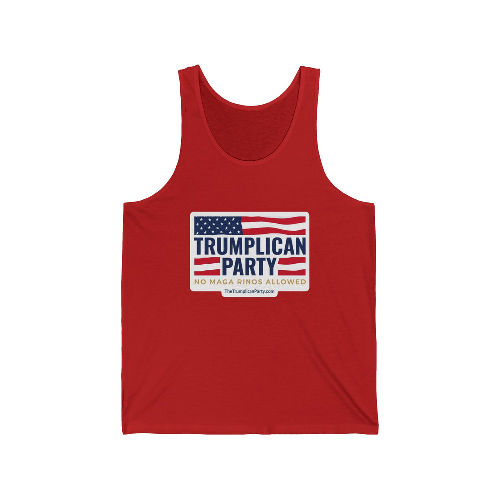 The Trumplican Party™ Unisex Tank Top | D-48 - Image 6