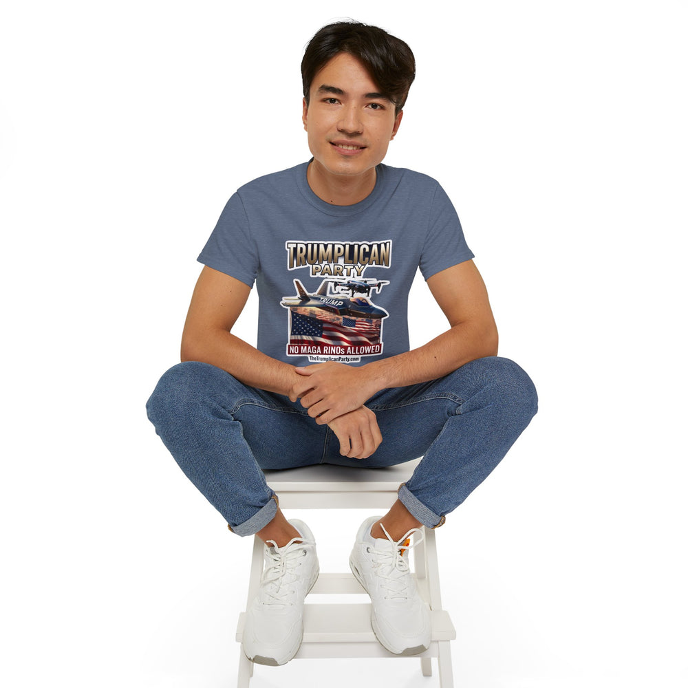 Political T‑Shirt — “Trumpllican Party” No MAGA RINOs Allowed Graphic Tee - Image 55