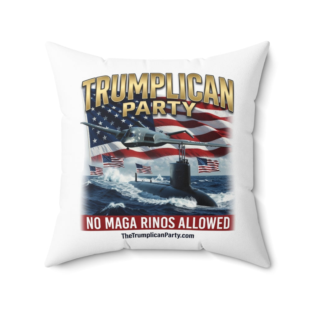 The Trumplican Party™ Throw Pillow | D-79 - Image 4