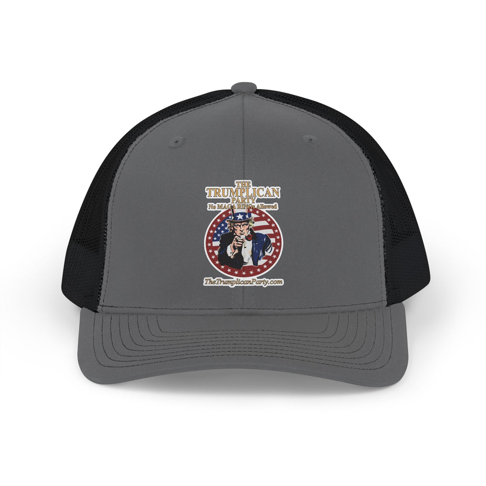 The Trumplican Party™ Mesh Snapback Trucker Cap | D-50 - Image 2