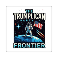 The Trumplican Party™ Square Bumper Sticker | D-25 - Image 1