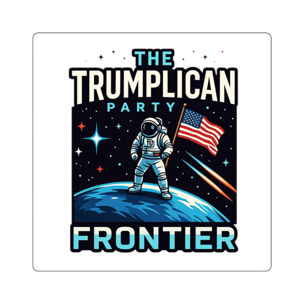 The Trumplican Party™ Square Bumper Sticker | D-25