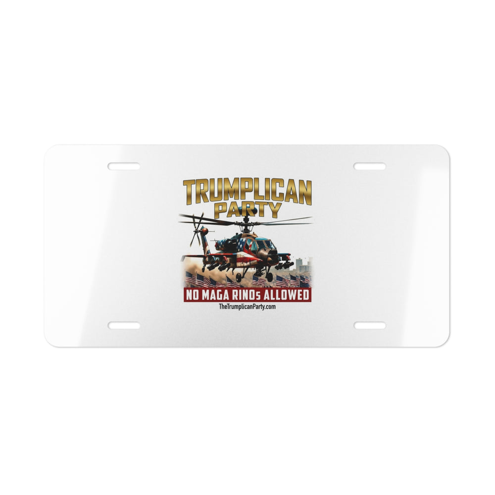 The Trumplican Party™ License Plate Front Tag | D-68 - Image 1