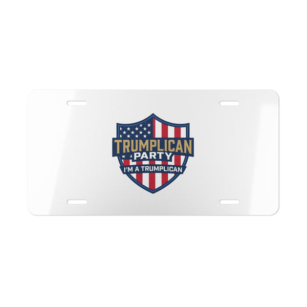 The Trumplican Party™ License Plate Front Tag | D-53