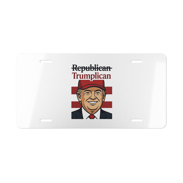 The Trumplican Party™ License Plate Front Tag | D-38