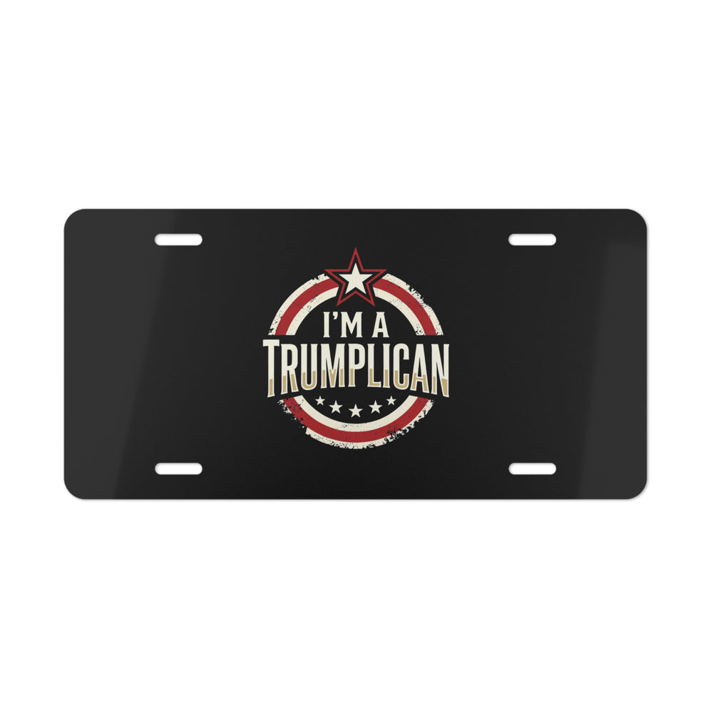 The Trumplican Party™ License Plate Front Tag | D-34 - Image 1