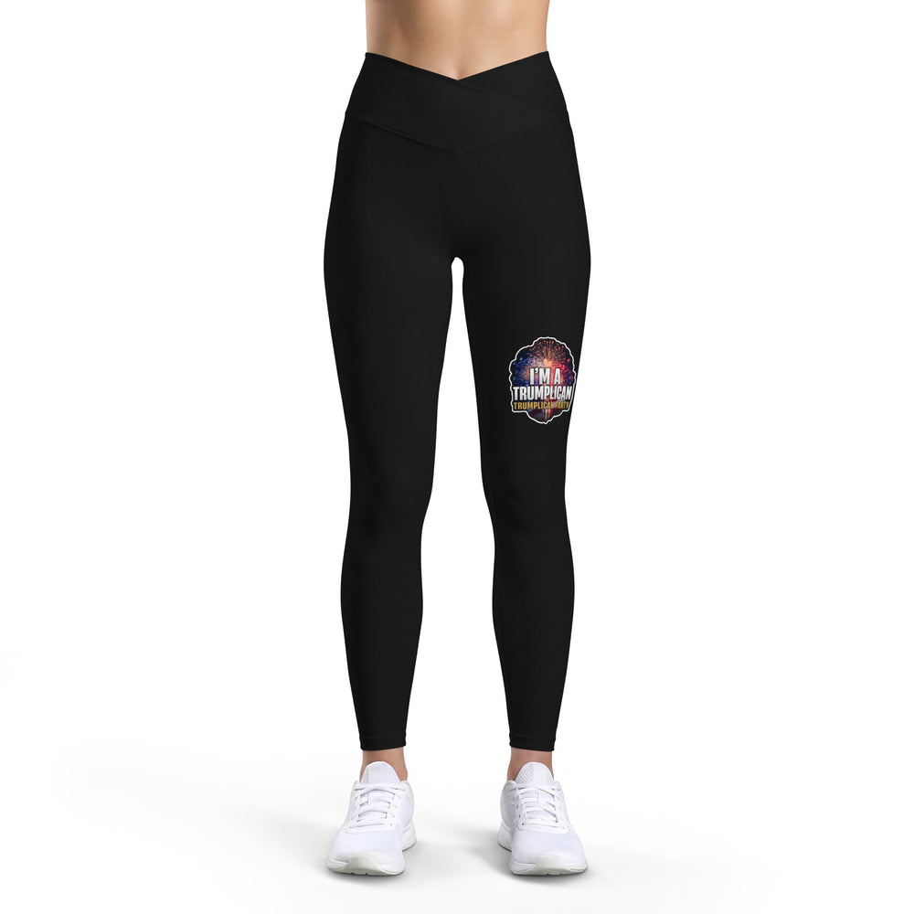 The Trumplican Party™ Women’s Luxe Leggings | D-54 - Image 3