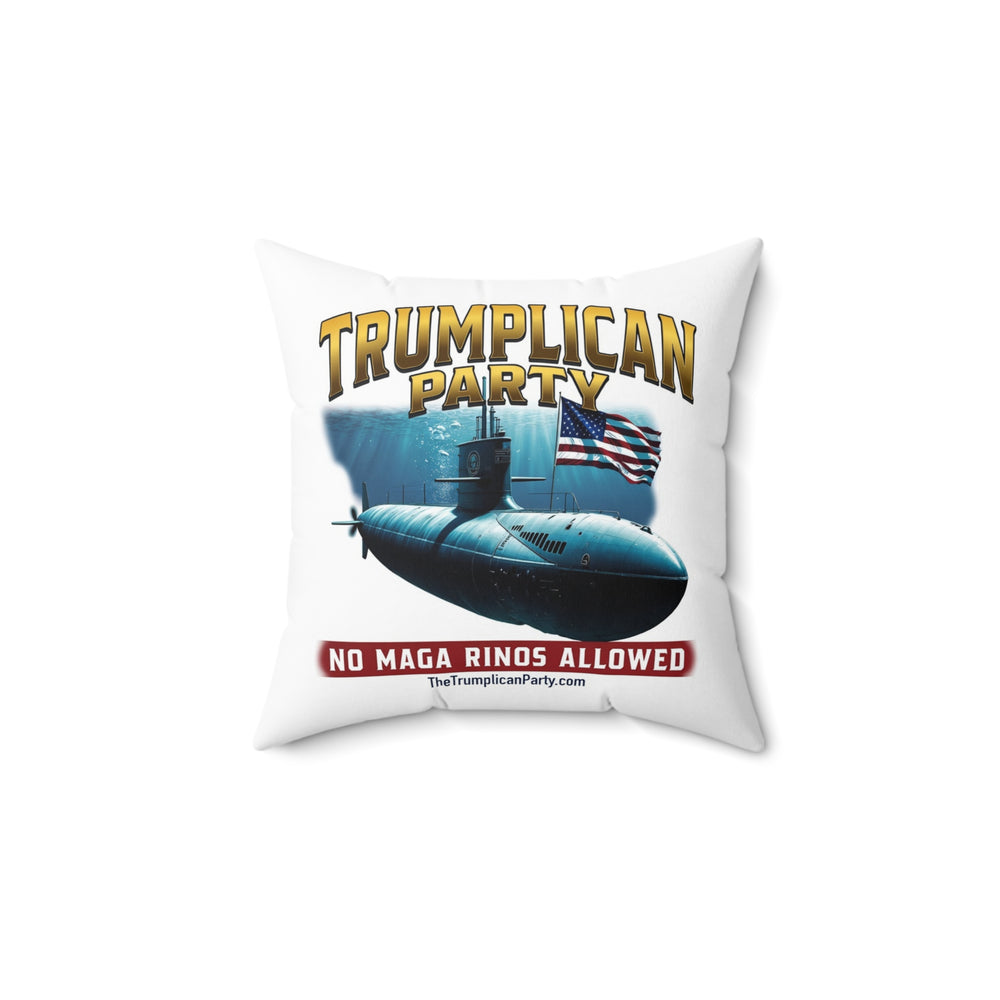 The Trumplican Party™ Throw Pillow | D-71 - Image 1