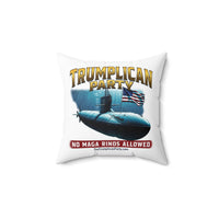 The Trumplican Party™ Throw Pillow | D-71 - Image 1