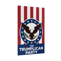 Rolled Poster — "The Trumplcian Party" Patriotic Eagle Wall Art - Image 12