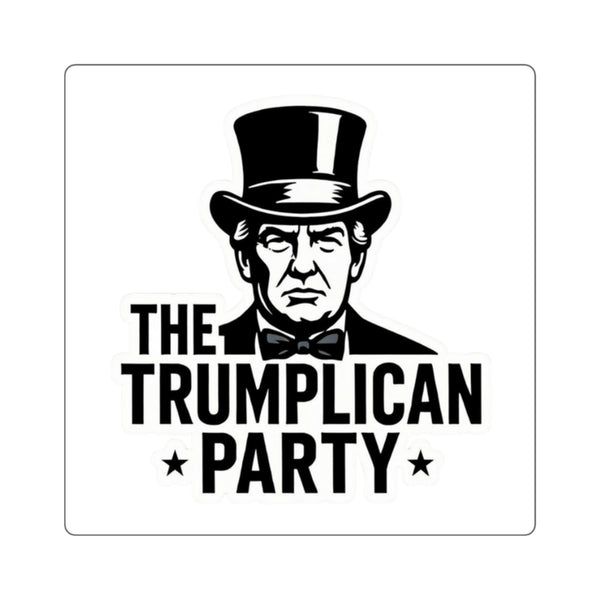 The Trumplican Party™ Square Bumper Sticker | D-8