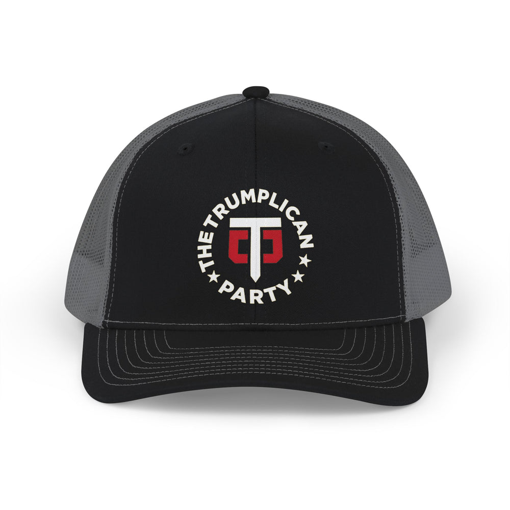 The Trumplican Party™ Mesh Snapback Trucker Cap | D-3 - Image 1