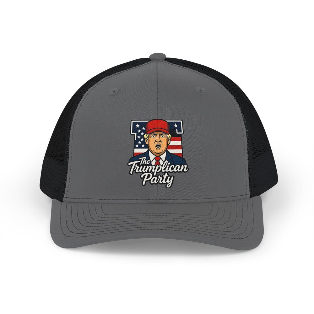 The Trumplican Party™ Mesh Snapback Trucker Cap | D-10 - Image 2