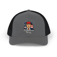 The Trumplican Party™ Mesh Snapback Trucker Cap | D-10 - Image 2
