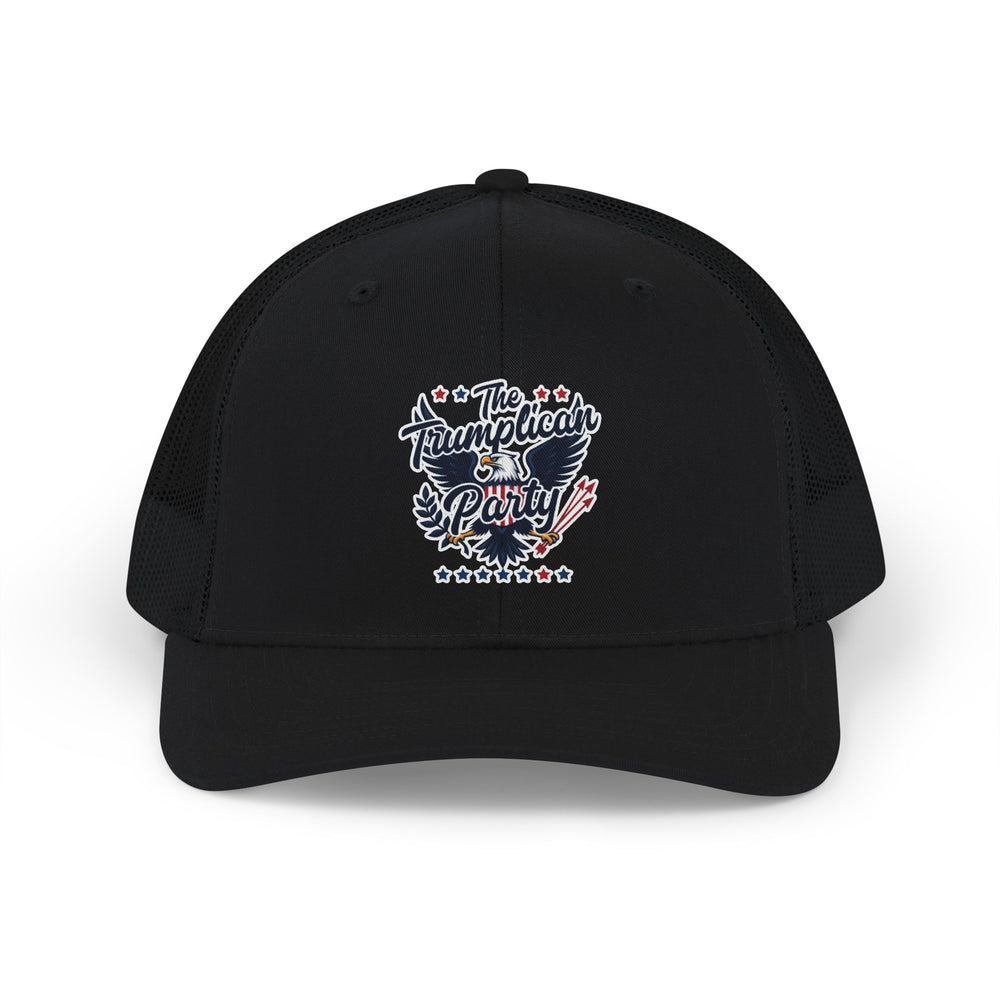 The Trumplican Party™ Mesh Snapback Trucker Cap | D-5 - Image 3