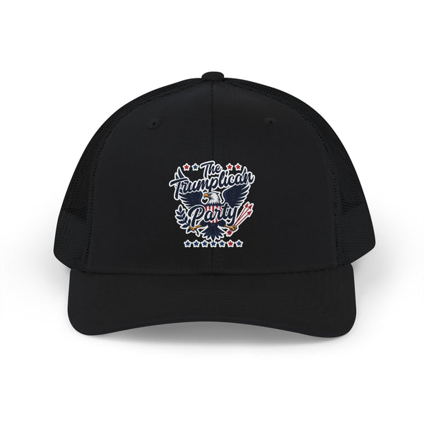 The Trumplican Party™ Mesh Snapback Trucker Cap | D-5