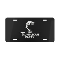 The Trumplican Party™ License Plate Front Tag | D-2 - Image 1