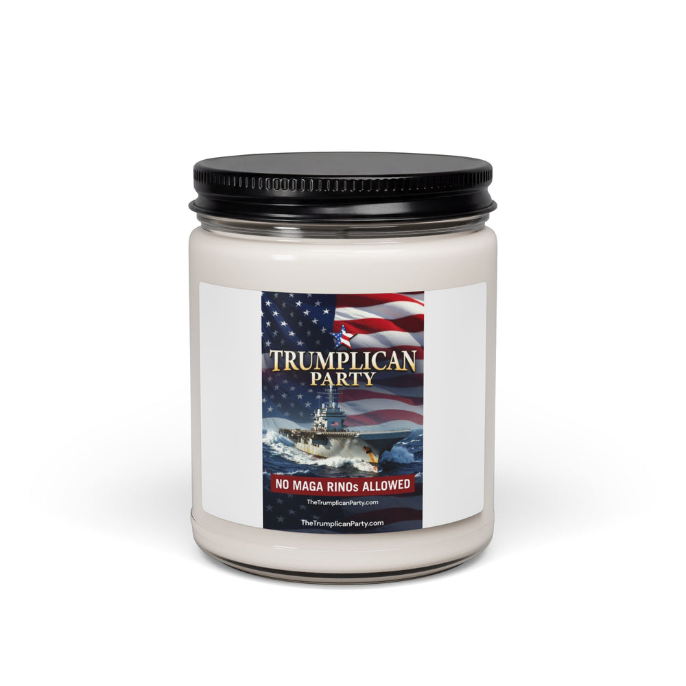 The Trumplican Party™ Scented Soy Candle 9oz Jar | D-40 - Image 1