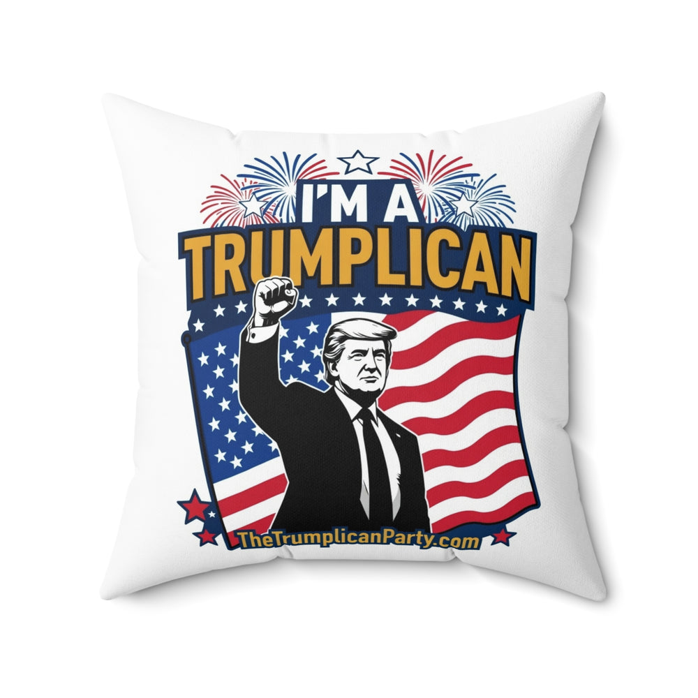 The Trumplican Party™ Throw Pillow | D-46 - Image 4