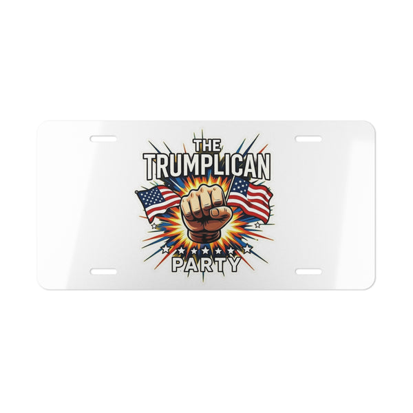 The Trumplican Party™ License Plate Front Tag | D-9