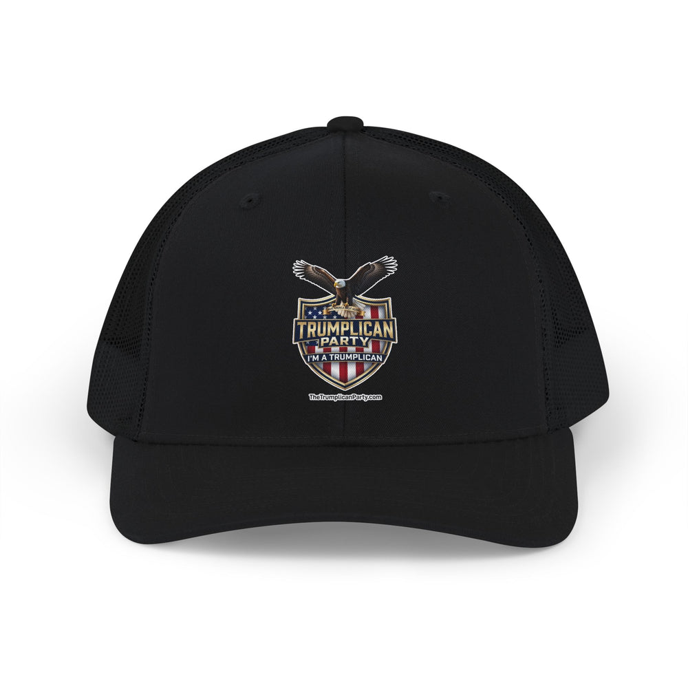 The Trumplican Party™ Mesh Snapback Trucker Cap | D-51 - Image 3