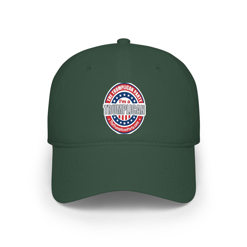 Patriotic 'Trump 2024' Low Profile Baseball Cap - Image 4