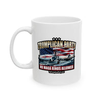 The Trumplican Party™ Ceramic Mug 11oz | D-72 - Image 1