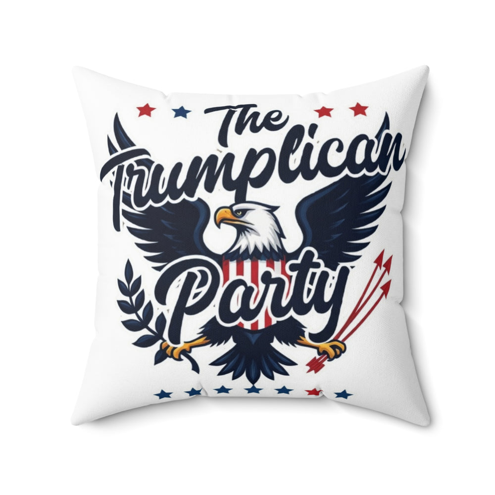 The Trumplican Party™ Throw Pillow | D-5 - Image 4