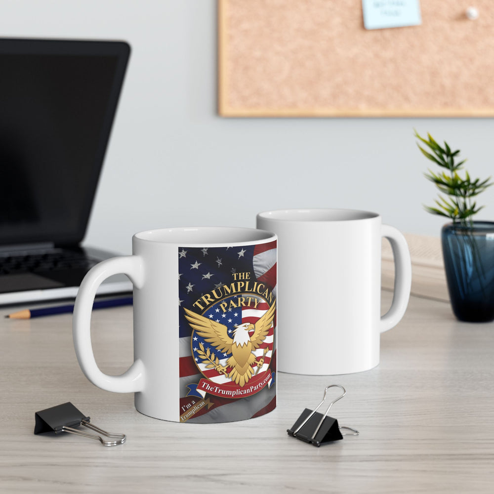 The Trumplican Party™ Ceramic Mug 11oz | D-42 - Image 3
