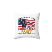 The Trumplican Party™ Throw Pillow | D-61 - Image 1