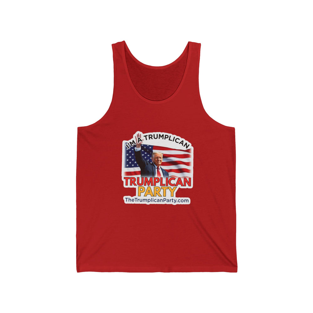 The Trumplican Party™ Unisex Tank Top | D-61 - Image 3