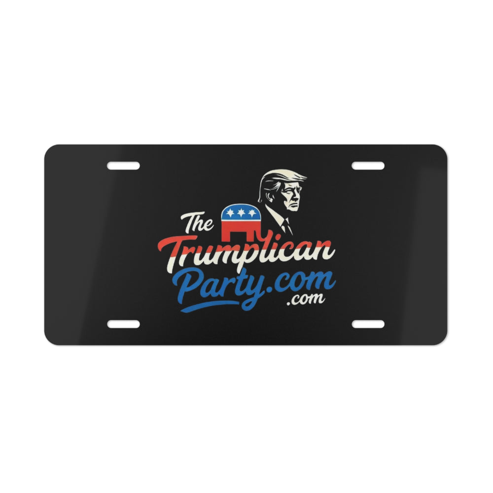 The Trumplican Party™ License Plate Front Tag | D-33 - Image 1