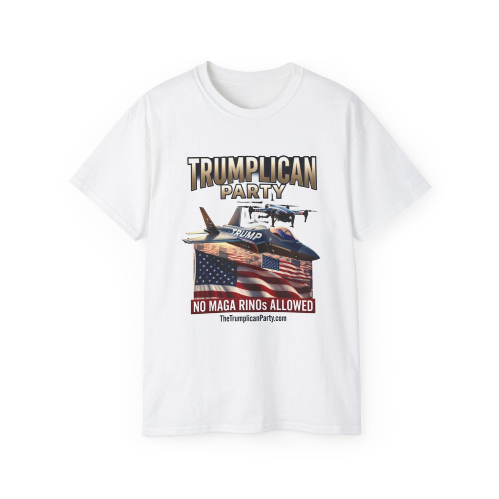 Political T‑Shirt — “Trumpllican Party” No MAGA RINOs Allowed Graphic Tee - Image 9