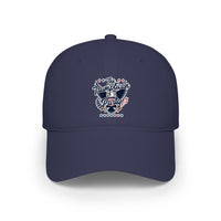 Low Profile Baseball Cap — 'The Trumplicans' Retro Patriotic Logo Hat - Image 6