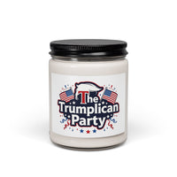 The Trumplican Party™ Scented Soy Candle 9oz Jar | D-1 - Image 1