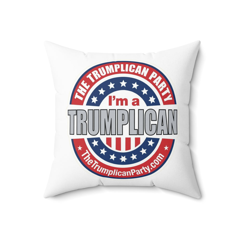 The Trumplican Party™ Throw Pillow | D-49 - Image 3
