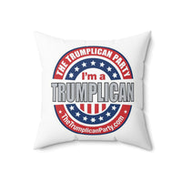 The Trumplican Party™ Throw Pillow | D-49 - Image 3