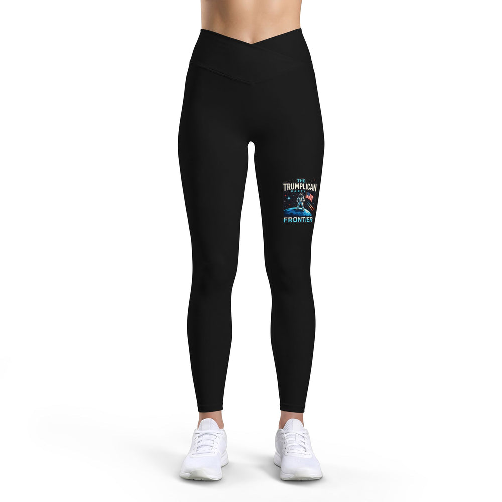 The Trumplican Party™ Women’s Luxe Leggings | D-25 - Image 3