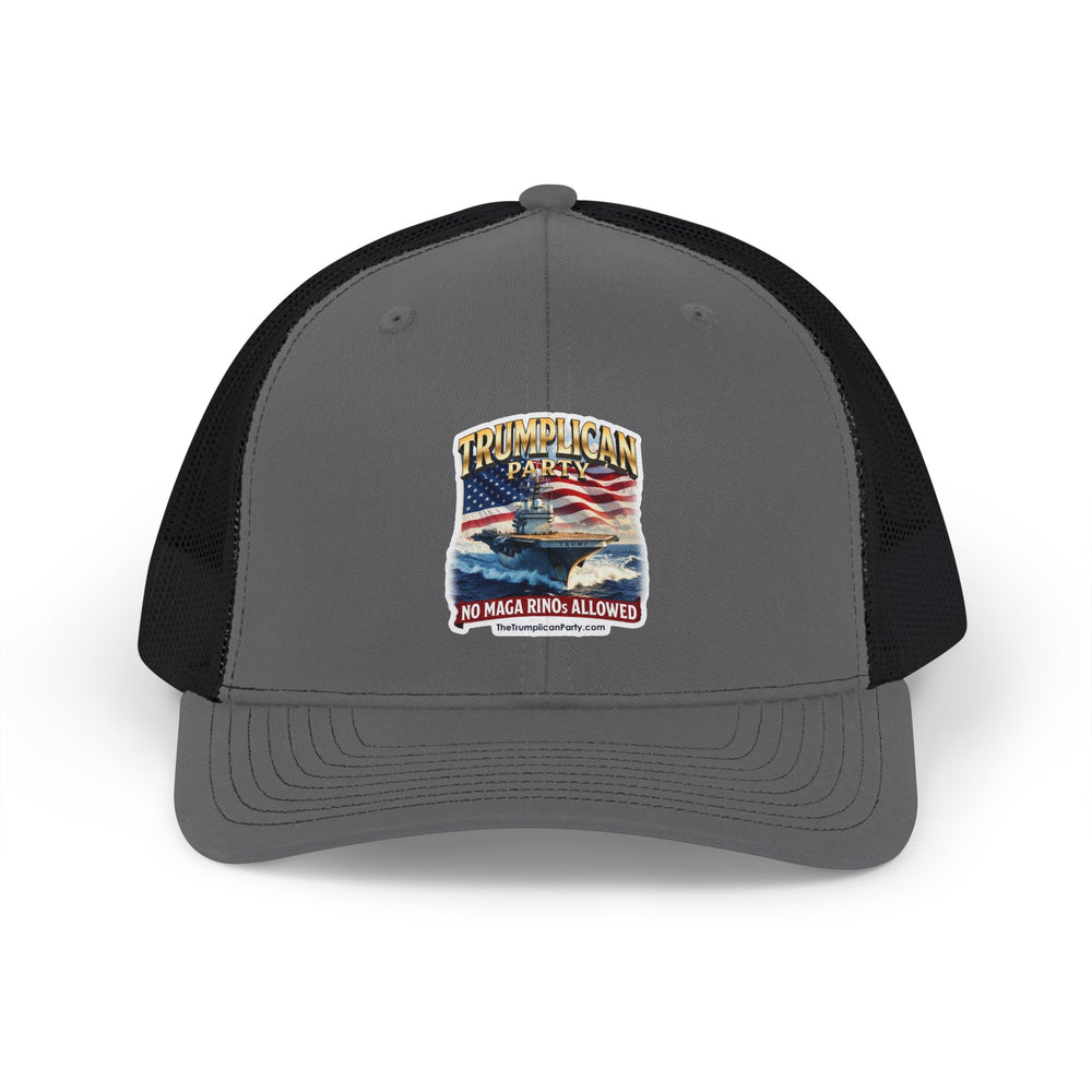 The Trumplican Party™ Mesh Snapback Trucker Cap | D-76 - Image 2