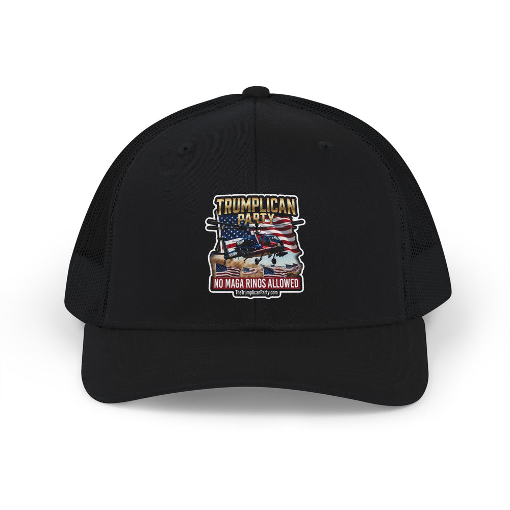 The Trumplican Party™ Mesh Snapback Trucker Cap | D-69 - Image 3