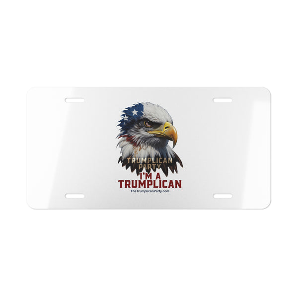 The Trumplican Party™ License Plate Front Tag | D-63