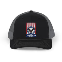 The Trumplican Party™ Mesh Snapback Trucker Cap | D-56 - Image 1