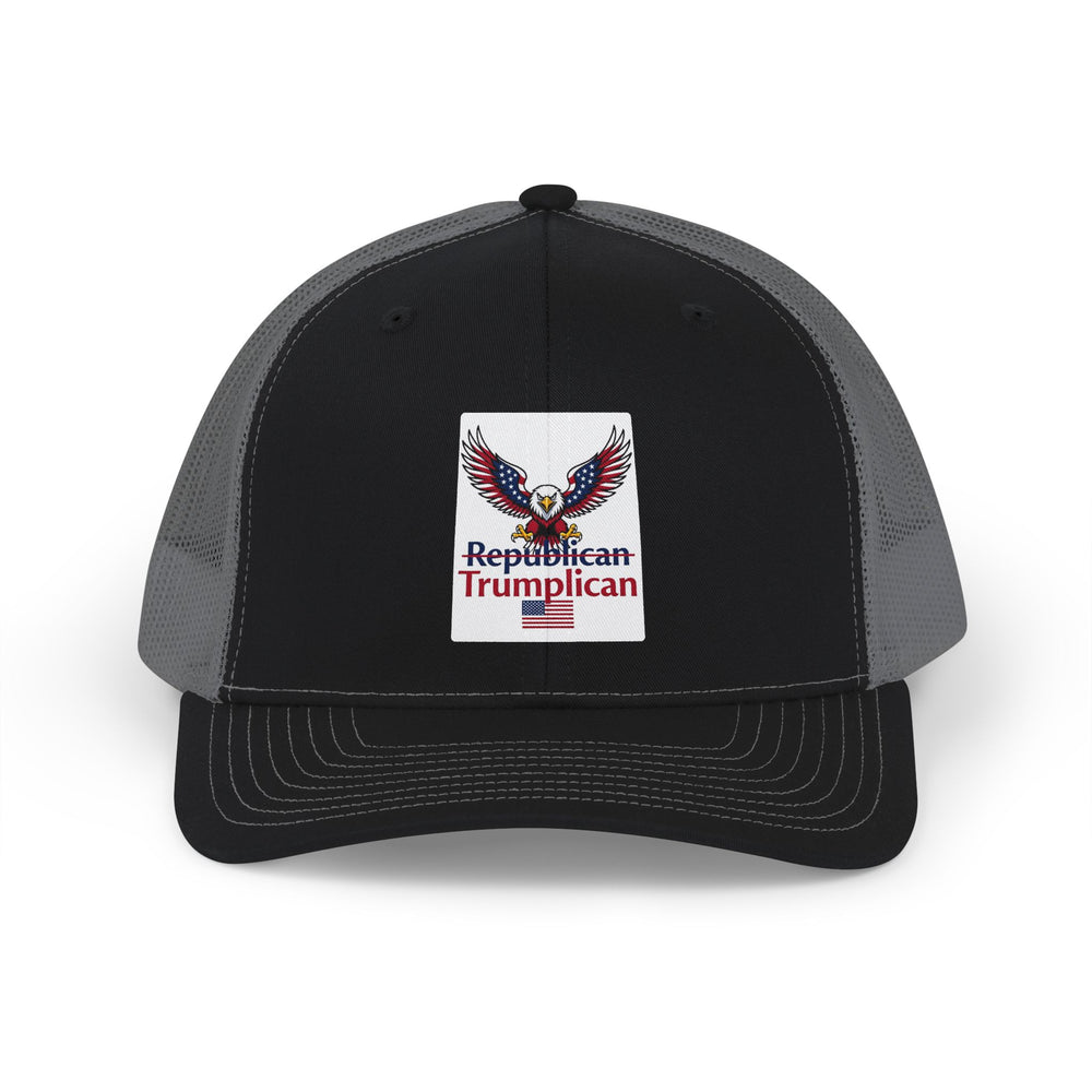 The Trumplican Party™ Mesh Snapback Trucker Cap | D-11 - Image 1