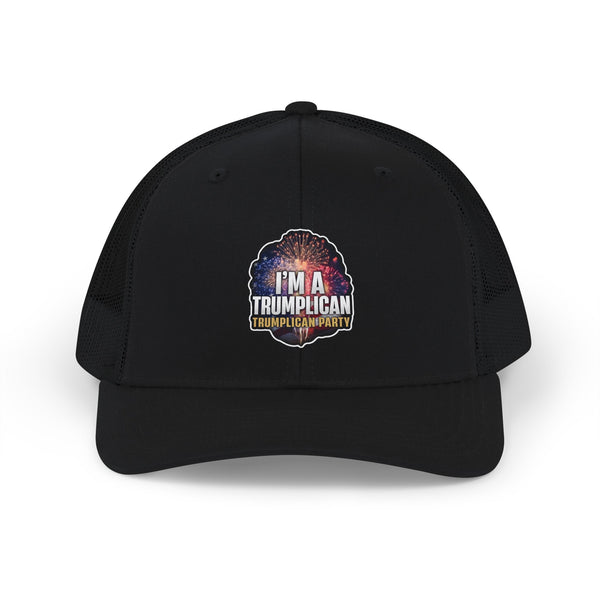The Trumplican Party™ Mesh Snapback Trucker Cap | D-54