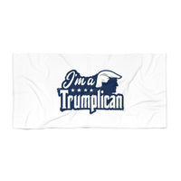 The Trumplican Party™ Beach Towel  | D-27 - Image 1
