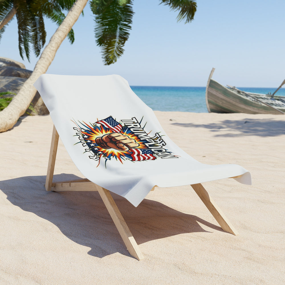 The Trumplican Party™ Beach Towel  | D-9 - Image 2
